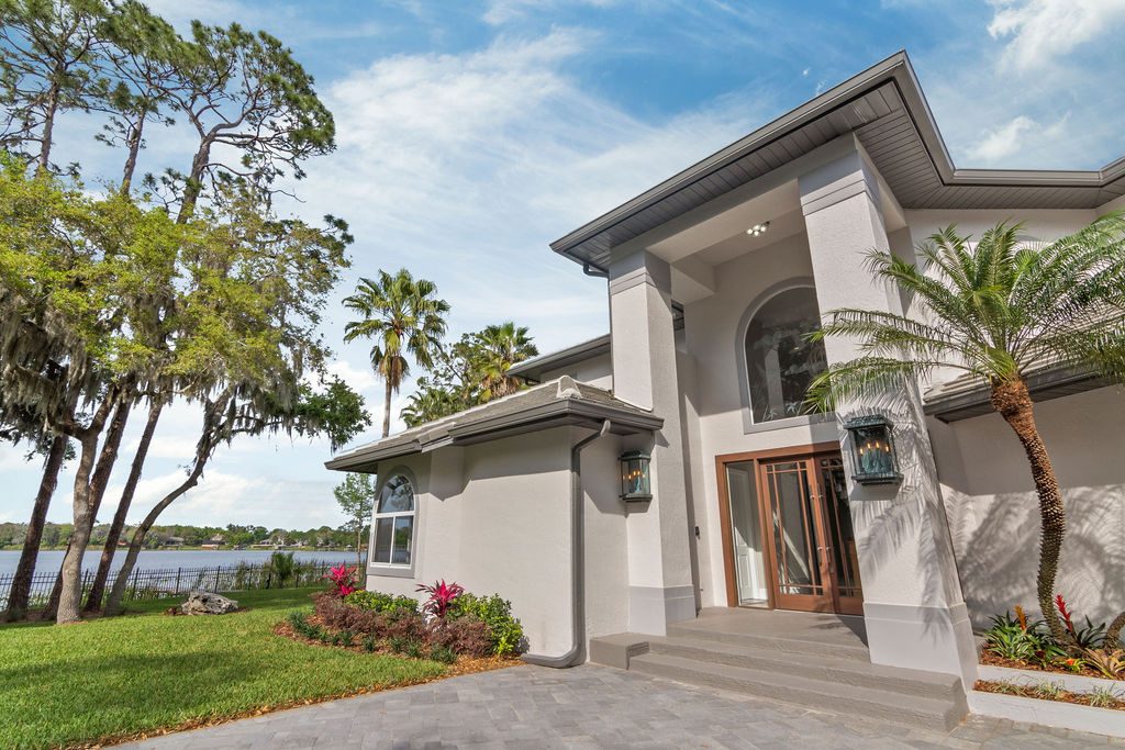 Front of a renovated home